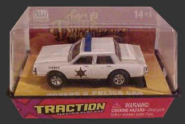 Dukes of Hazzard White Police Car