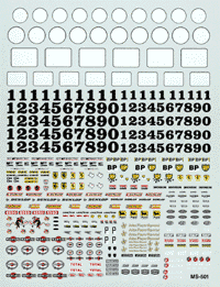 MicroSport Decal Sheet #1