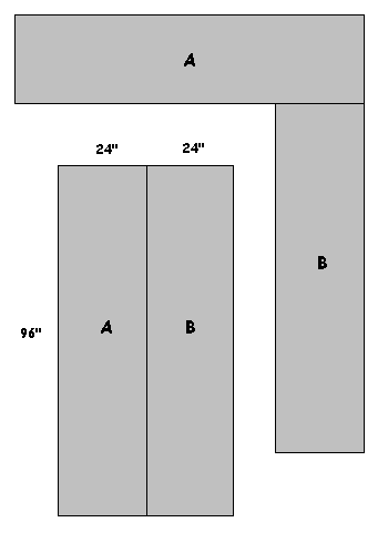 Corner 33 Plywood Cutting Template