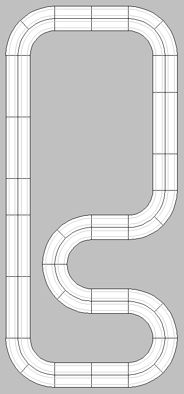 Life-Like Pinched Oval Raceway