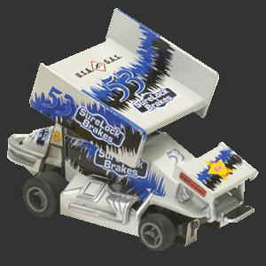 LifeLike Sprint Car Superlock #53