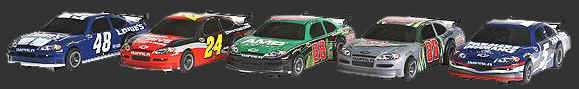 Life-Like NASCAR Cup Cars - 2012