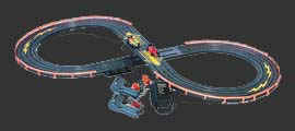 Tomy AFX Infinity Race Set Layout