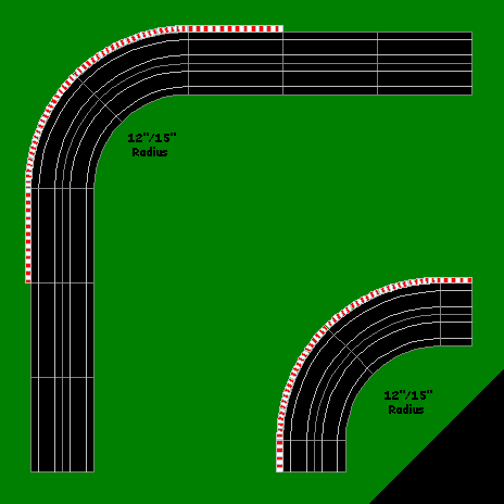 STrak 4' x 4' Corner Module