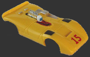 Tomy AFX Ferrari CanAm 612 Yellow